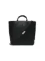 "Calvin Klein Einzelstücke & Seltenheiten im Sale | Calvin Klein Elegance Bag - Schwarze Stepphandtasche für Frauen online kaufen"|Planet-Deluxe