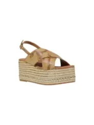 "Alviero Martini Prima Classe Keilpumps im Sale | Italienische Eleganz Keilsandaletten Beige online kaufen"|Planet-Deluxe