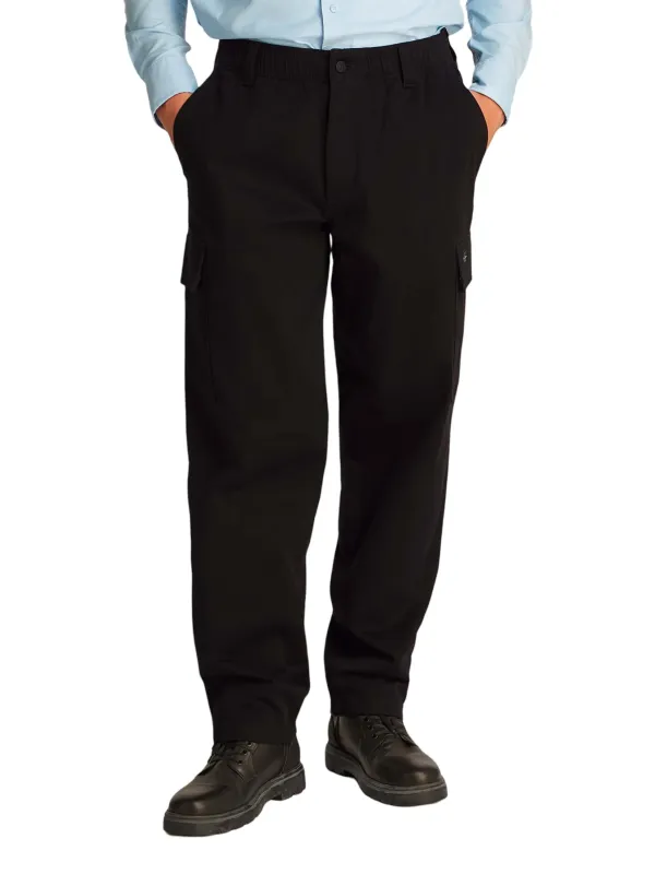 "Calvin Klein Jeans Hosen im Sale | Calvin Klein Herrenhose Frühling/Sommer Schwarz online kaufen"|Planet-Deluxe