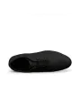Schwarze Lederschuhe mit Gummisohle
