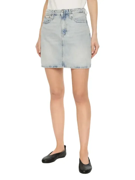"Calvin Klein Jeans Röcke im Sale | Calvin Klein Jeans - Calvin Klein Jeans Gonna Donna online kaufen"|Planet-Deluxe