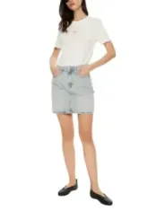 "Calvin Klein Jeans Röcke im Sale | Calvin Klein Jeans - Calvin Klein Jeans Gonna Donna online kaufen"|Planet-Deluxe