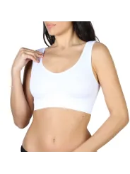 Weißes, stützendes Bauchweg-Top Bodyboo BB1085