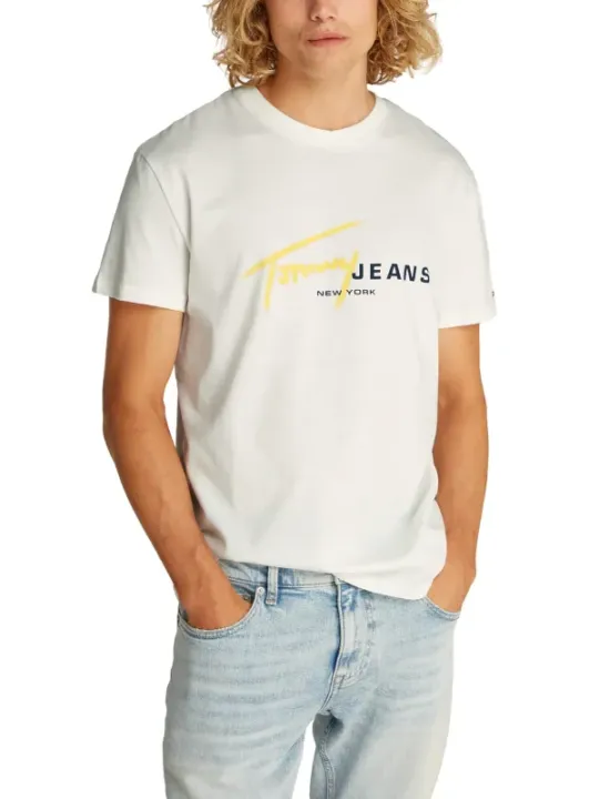 "Tommy Hilfiger Jeans T-Shirts im Sale | Tommy Hilfiger Jeans 486030 online kaufen"|Planet-Deluxe