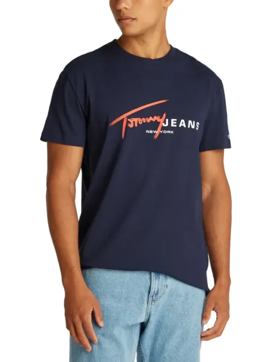 "Tommy Hilfiger Jeans T-Shirts im Sale | Tommy Hilfiger Jeans 486029 online kaufen"|Planet-Deluxe