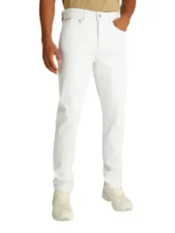 Calvin Klein Weiße Bio-Jeans Herren Frühjahr/Sommer
