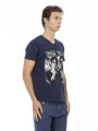 T-Shirts Chic V-Neck Cotton Blend Tee 60,00 € 8056641275385 | Planet-Deluxe