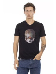 T-Shirts Sleek V-Neck Tee with Front Print 60,00 € 8056641278201 | Planet-Deluxe