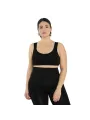 Schwarzes Sport-BH und Leggings-Set