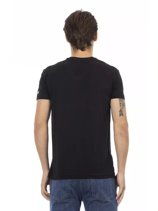 T-Shirts Sleek V-Neck Tee with Edgy Front Print 60,00 € 8056641282161 | Planet-Deluxe