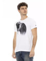 T-Shirts Elegant White Short Sleeve Tee for Men 60,00 € 8056641261661 | Planet-Deluxe