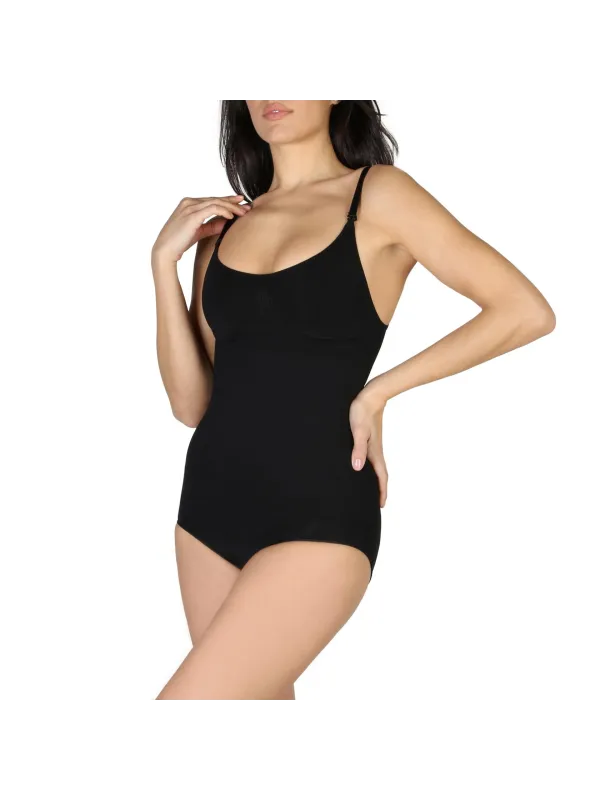 Schwarzer Bodyboo Shaping Bodysuit