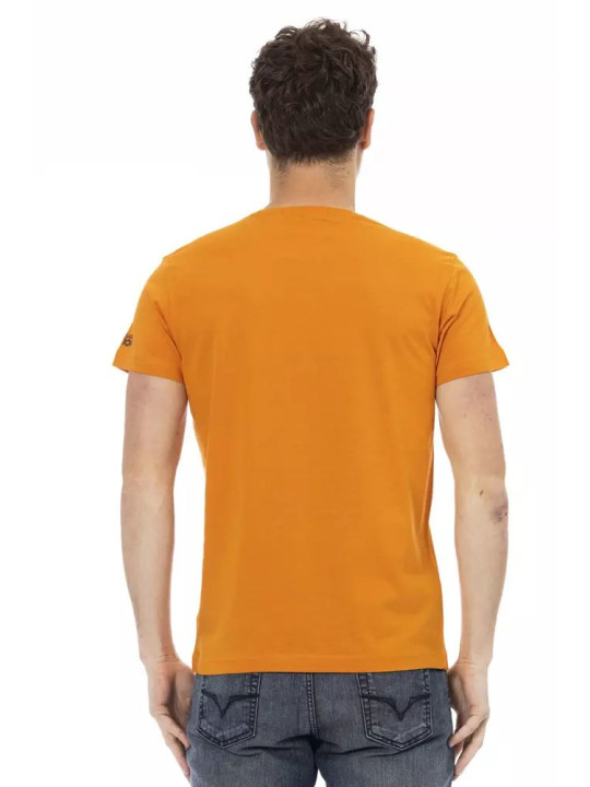 T-Shirts Orange Short Sleeve Round Neck T-Shirt 60,00 € 8056641257602 | Planet-Deluxe