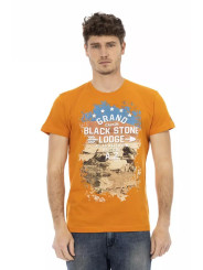 T-Shirts Orange Short Sleeve Round Neck T-Shirt 60,00 € 8056641257602 | Planet-Deluxe