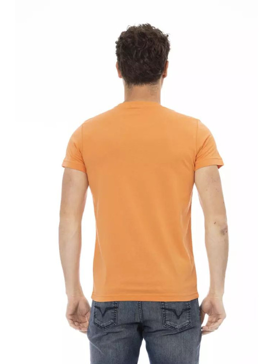 T-Shirts Elegant Orange Short Sleeve Tee 60,00 € 8055358417019 | Planet-Deluxe
