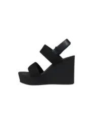 "Calvin Klein Jeans Keilpumps im Sale | Calvin Klein Jeans Keilsandaletten Schwarz online kaufen"|Planet-Deluxe