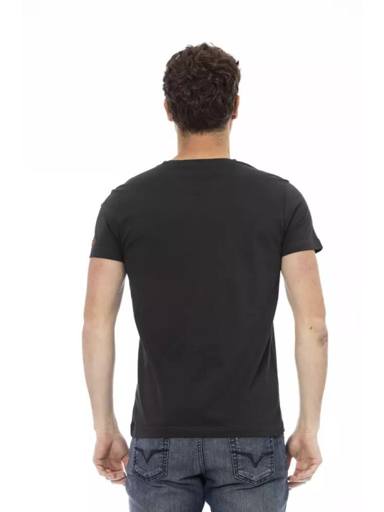 T-Shirts Sleek Round Neck Tee With Chic Front Print 60,00 € 8056641270564 | Planet-Deluxe