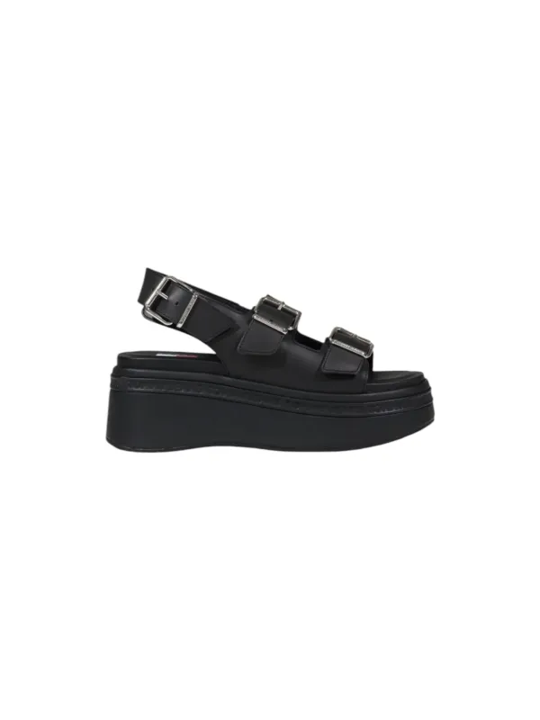 "Tommy Hilfiger Jeans Keilsandaletten im Sale | Tommy Hilfiger Jeans - Tommy Hilfiger Jeans Zeppe Donna online kaufen"|Planet-Deluxe