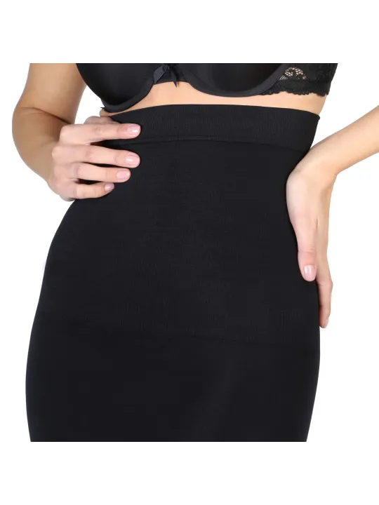 Schwarzer formender Damen Shapewear Rock