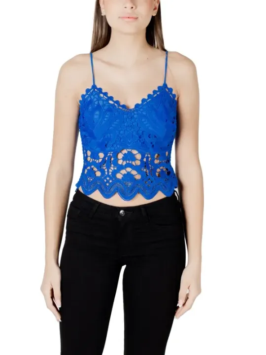 "Morgan De Toi Tops im Sale | Morgan De Toi Elegance Top Blau online kaufen"|Planet-Deluxe