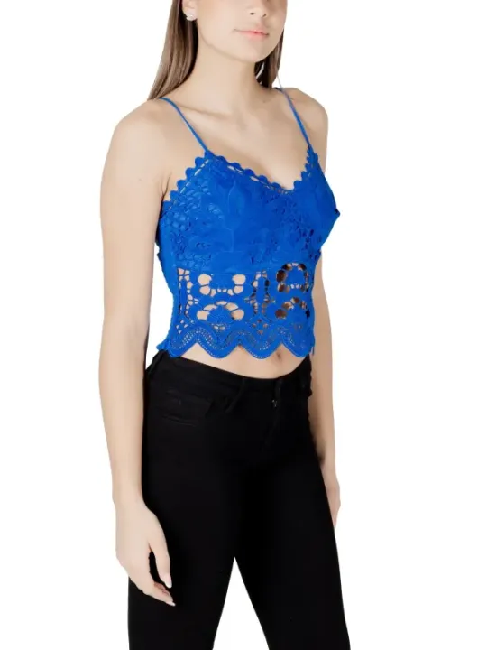 "Morgan De Toi Tops im Sale | Morgan De Toi Elegance Top Blau online kaufen"|Planet-Deluxe
