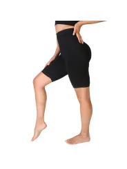 Schwarze Damen High-Waist Leggings
