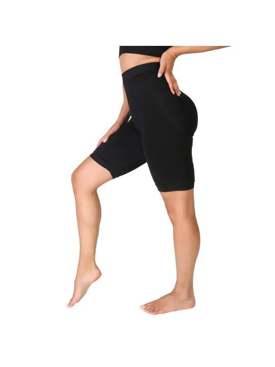 Schwarze Damen High-Waist Leggings