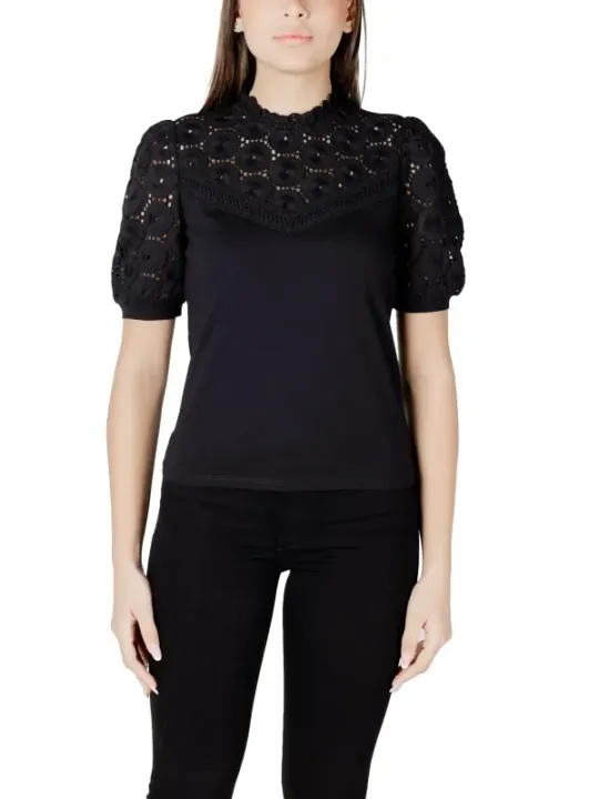 "Morgan De Toi Blusen im Sale | Morgan De Toi Schwarze Spitzenbluse online kaufen"|Planet-Deluxe