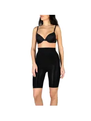 Schwarze formende Damen Bauchshorts