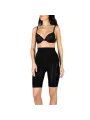 Schwarze formende Damen Bauchshorts