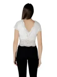 "Morgan De Toi Tops im Sale | Morgan De Toi V-Ausschnitt Spitzen-Top für Damen online kaufen"|Planet-Deluxe