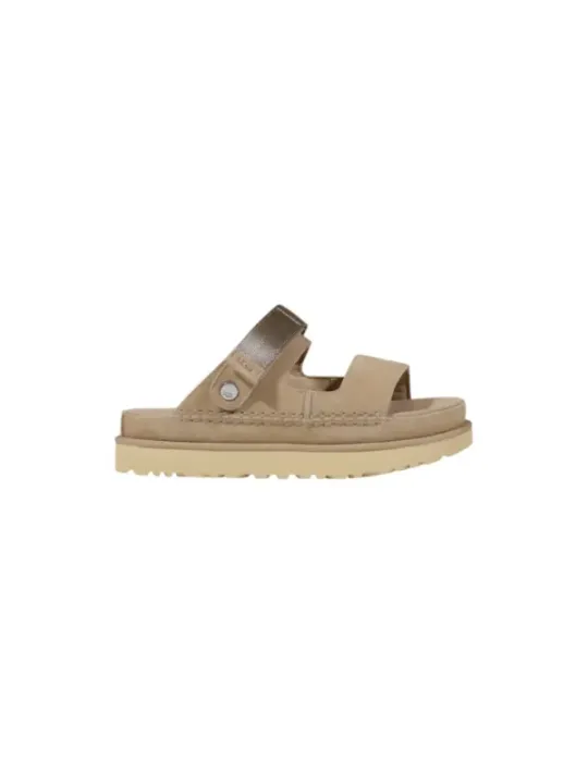 "UGG Sandalen im Sale | UGG Komfort Sandalen Wildleder Beige online kaufen"|Planet-Deluxe