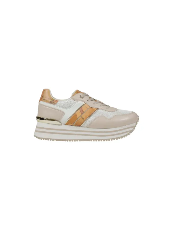 Alviero Martini Prima Classe Elegance Damen Sneakers Beige Alviero Martini Prima Classe Elegance Damen Sneakers Beige