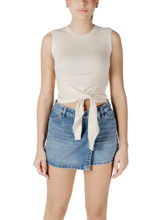 "Jacqueline De Yong Tops im Sale | Jacqueline De Yong Beige Sleeveless Top online kaufen"|Planet-Deluxe