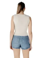 "Jacqueline De Yong Tops im Sale | Jacqueline De Yong Beige Sleeveless Top online kaufen"|Planet-Deluxe