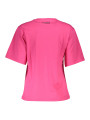 Tops & T-Shirts Elegant Slim Fit Pink Tee with Chic Print 70,00 € 8054323861642 | Planet-Deluxe