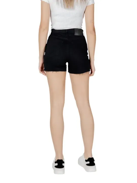 "Calvin Klein Jeans Shorts im Sale | Calvin Klein Damen Sommer-Shorts Schwarz online kaufen"|Planet-Deluxe