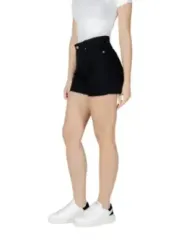 "Calvin Klein Jeans Shorts im Sale | Calvin Klein Damen Sommer-Shorts Schwarz online kaufen"|Planet-Deluxe