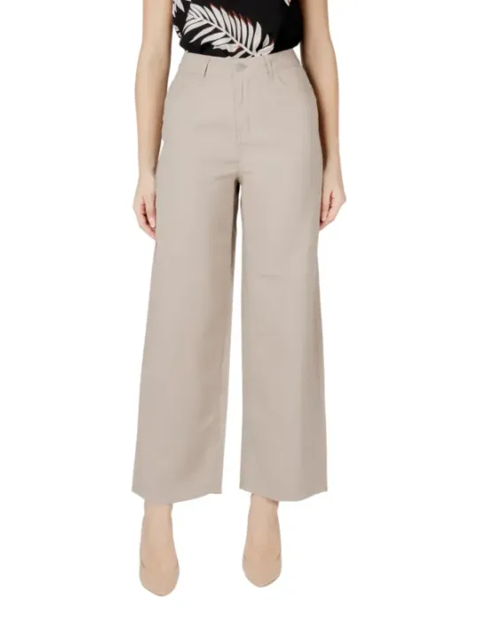 "Only Hosen im Sale | Only Beige Wide-Leg Hose online kaufen"|Planet-Deluxe