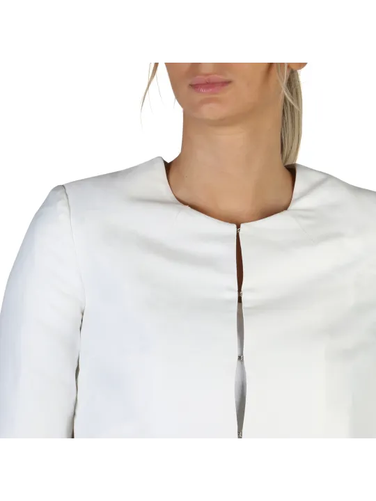 Weißes Guess Blazer mit Reißverschluss