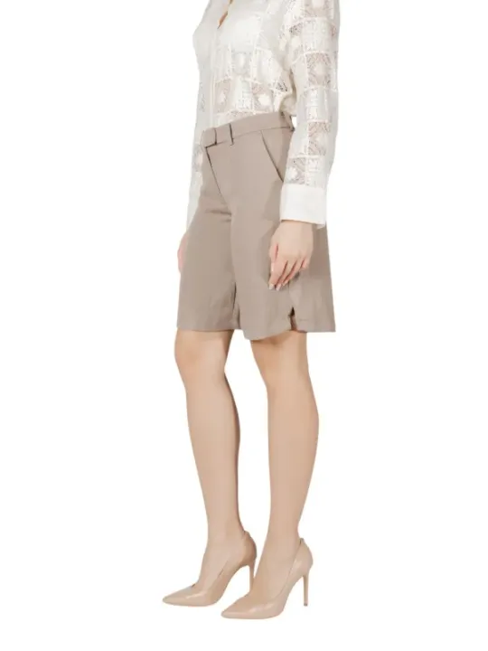 "Vila Clothes Shorts im Sale | Vila Frühlingsshorts Braun online kaufen"|Planet-Deluxe