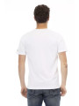 T-Shirts Chic White Short Sleeve Printed Tee 60,00 € 8056641286428 | Planet-Deluxe