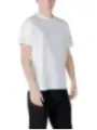 "Calvin Klein Jeans T-Shirts im Sale | Calvin Klein Herren T-Shirt Weiß 100% Baumwolle Basic online kaufen"|Planet-Deluxe