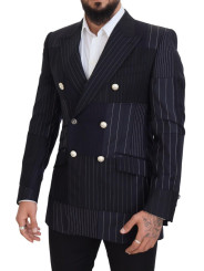 Blazers Elegant Navy Slim-Fit Double Breasted Blazer 4.830,00 € 8057142568464 | Planet-Deluxe