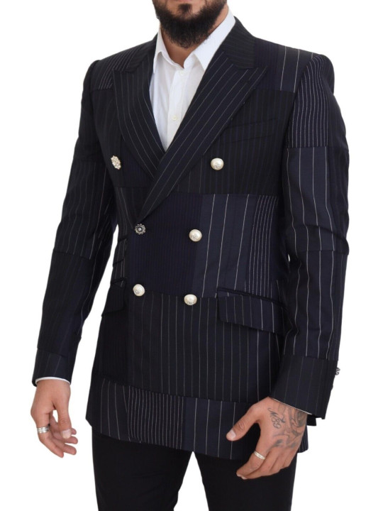 Blazers Elegant Navy Slim-Fit Double Breasted Blazer 4.830,00 € 8057142568464 | Planet-Deluxe