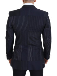 Blazers Elegant Navy Slim-Fit Double Breasted Blazer 4.830,00 € 8057142568464 | Planet-Deluxe