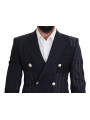 Blazers Elegant Navy Slim-Fit Double Breasted Blazer 4.830,00 € 8057142568464 | Planet-Deluxe