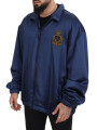 Jackets Regal Blue Silk Bomber Jacket 1.950,00 € 8057142845022 | Planet-Deluxe