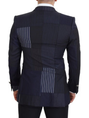 Blazers Elegant Navy Double Breasted Wool Blazer 4.830,00 € 8057142447875 | Planet-Deluxe
