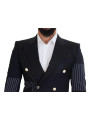 Blazers Elegant Navy Double Breasted Wool Blazer 4.830,00 € 8057142447875 | Planet-Deluxe